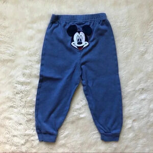 Mickey  Mouse Blue Toddler Sweatpants Size 24M